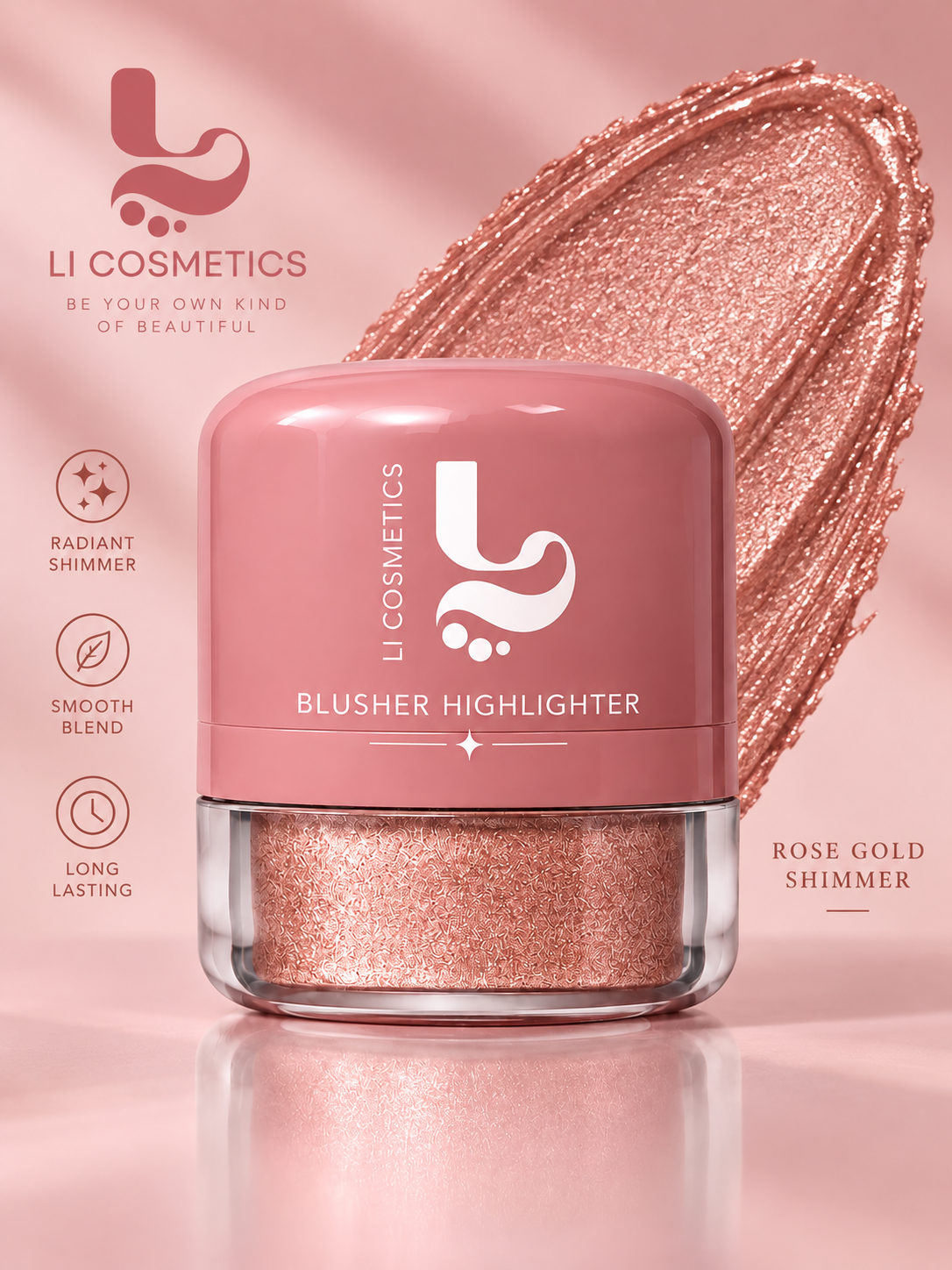 Blusher highlighter
