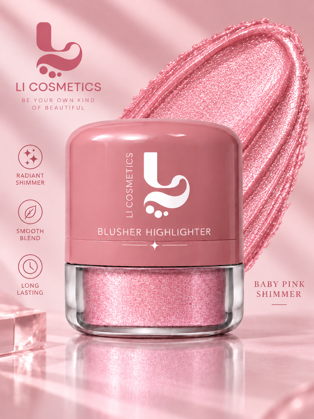 Blusher highlighter