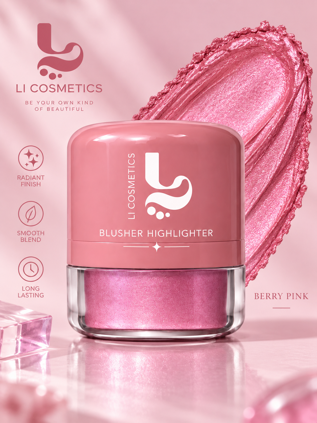 Blusher highlighter